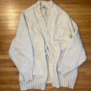 Zara Knit Cardigan. Small, oversized